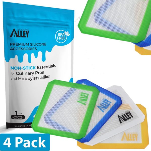 Set of 4 – Small Silicone Mats – Silicone Alley