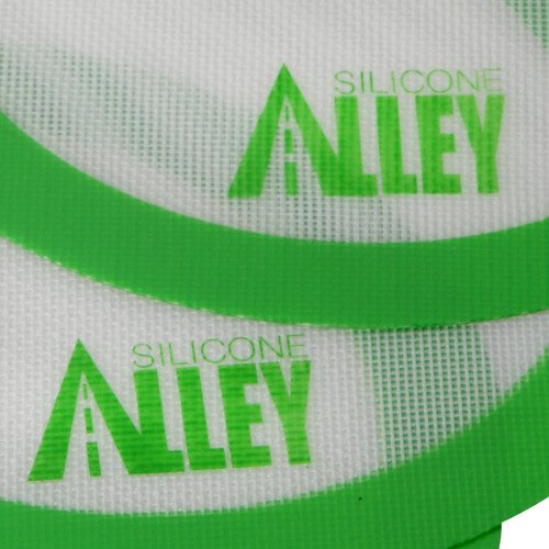 Silicone Alley, 3 Non-stick Mat Pad / Silicone Rolling Baking Pastry Mat  Large Round 9.5 Green - Silicone Alley
