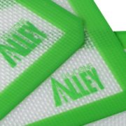 Silicone Alley, 3 Non-stick Silicone Mat Pad, Small Rectangle 5 X 4 Inch, Green