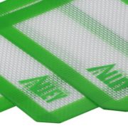 Silicone Alley, 3 Non-stick Silicone Mat Pad, Small Rectangle 5 X 4 Inch, Green