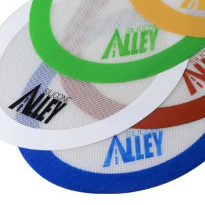 Silicone Alley, 4 Non-stick Silicone Mat Pad, Small Rectangle 5 X 4 Inch,  Assorted Colors - Silicone Alley